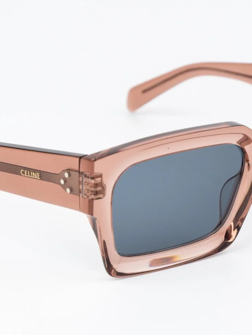 Celine Men Sunglasses Pink Blue Rectangle CL40280U 74V NEW AUTHENTIC